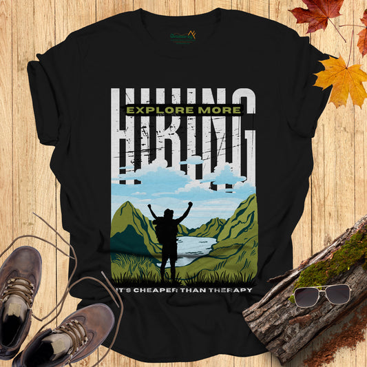 Explore More Hiking Therapy T-Shirt