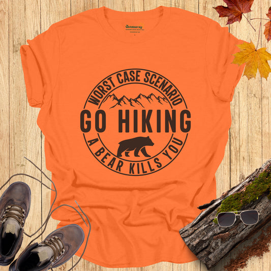 Worst Case Hiking Bear T-Shirt