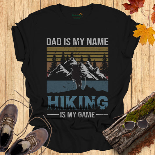 Dad's Hiking Game T-Shirt