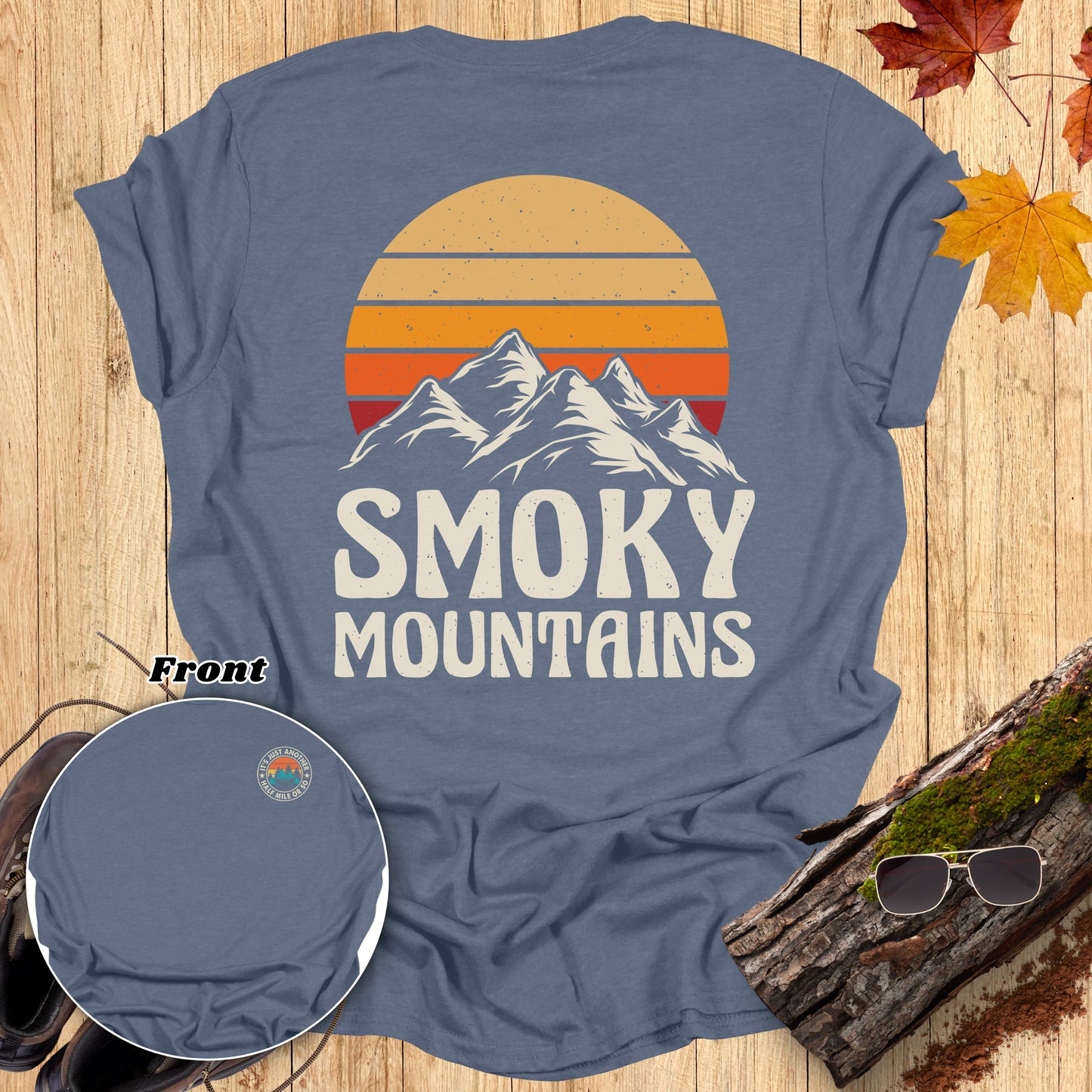 Smoky Mountains Sunset T-Shirt