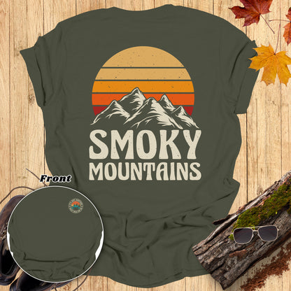 Smoky Mountains Sunset T-Shirt