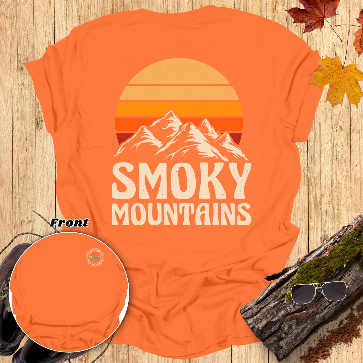 Smoky Mountains Sunset T-Shirt