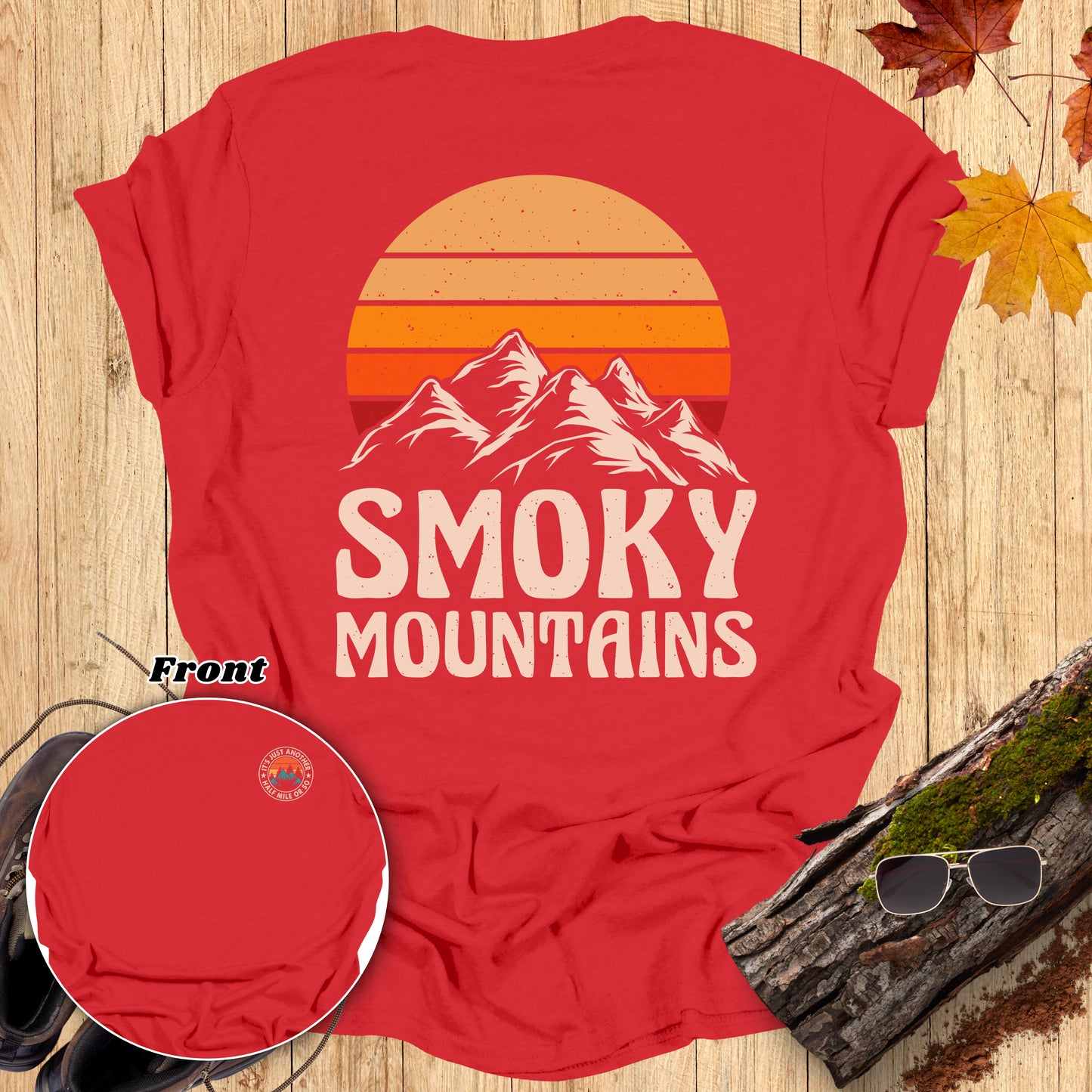 Smoky Mountains Sunset T-Shirt