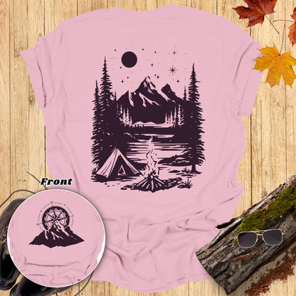 Compass Campfire Adventure T-Shirt