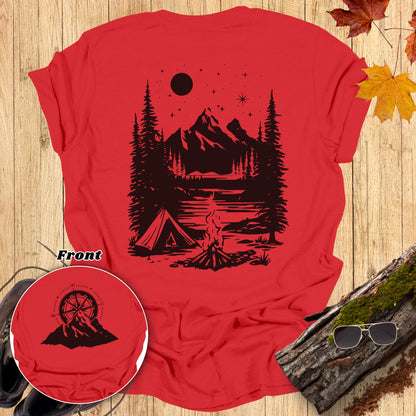 Compass Campfire Adventure T-Shirt