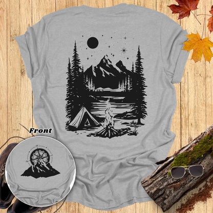 Compass Campfire Adventure T-Shirt