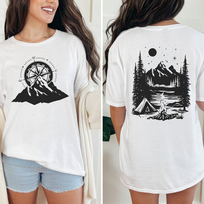 Compass Campfire Adventure T-Shirt