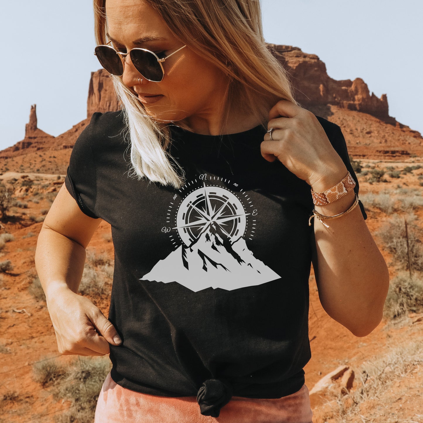 Compass Campfire Adventure T-Shirt