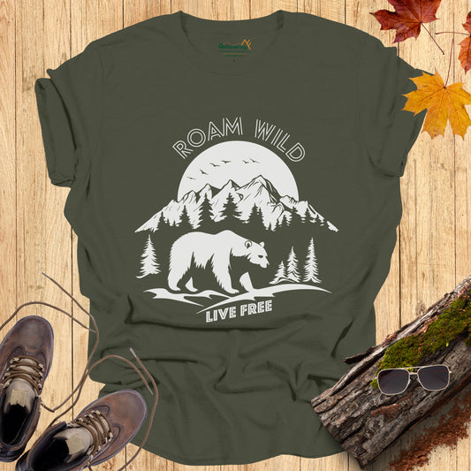 Roam Wild Live Free T-Shirt