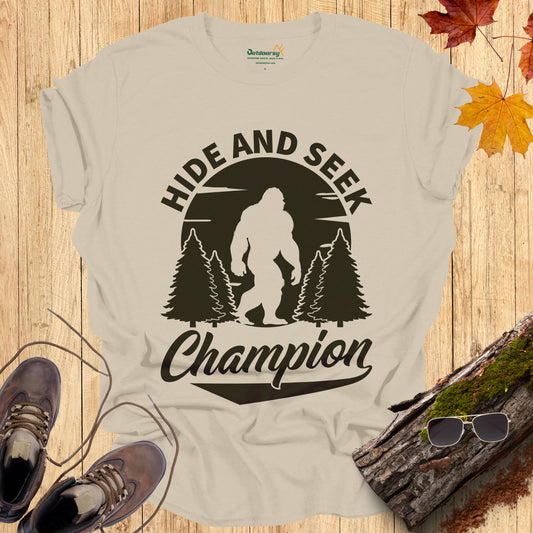 Bigfoot Hide & Seek Champion T-Shirt