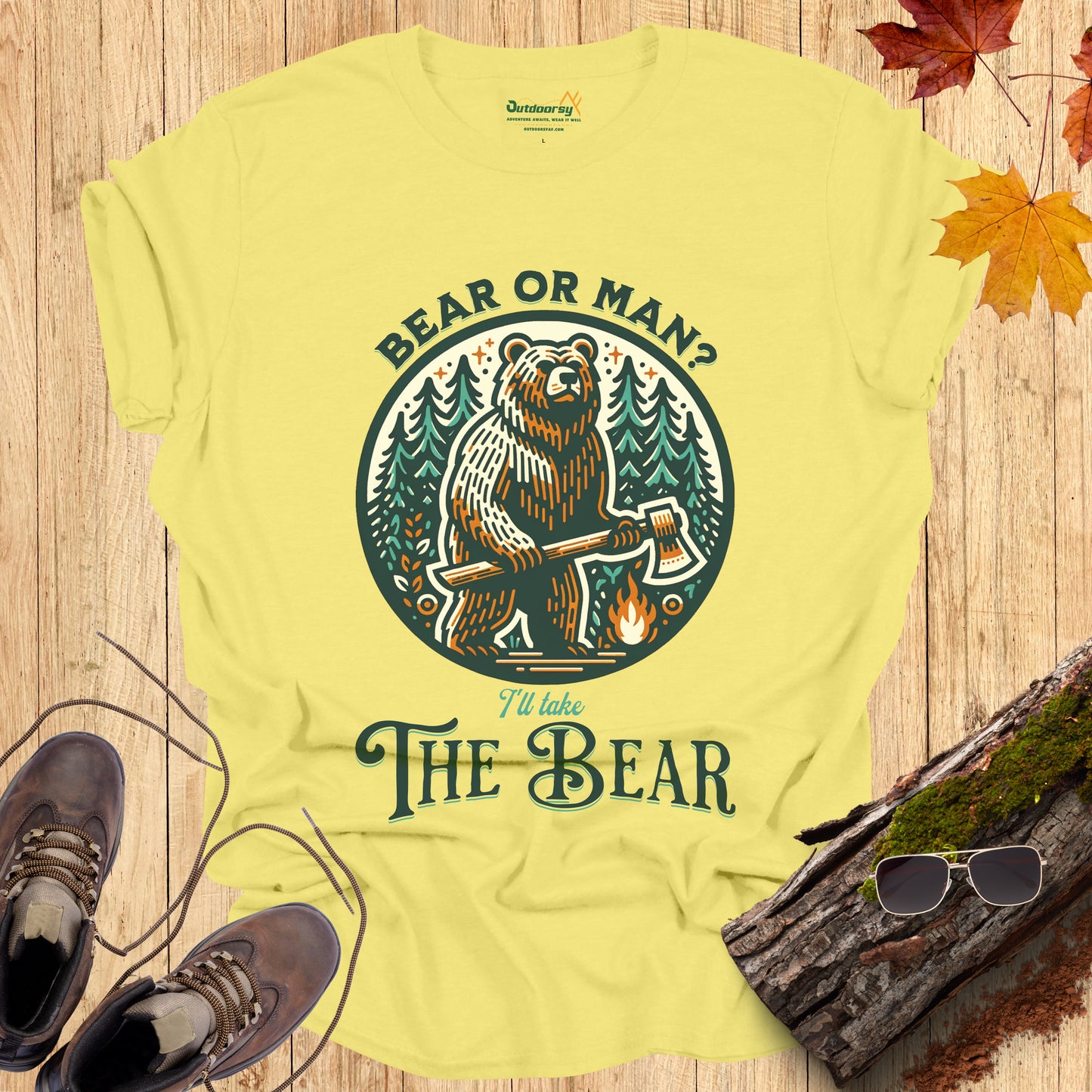 Bear or Man I'll Take The Bear T-Shirt