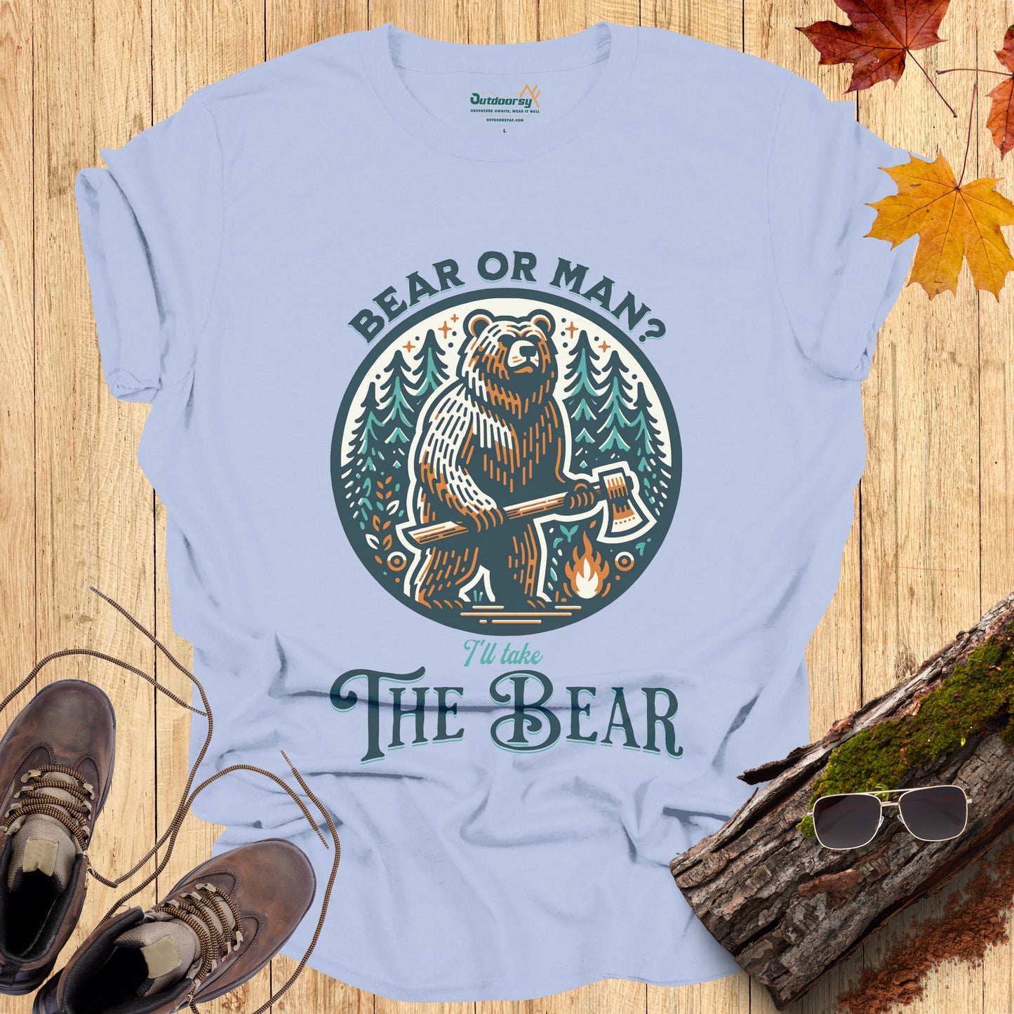 Bear or Man I'll Take The Bear T-Shirt