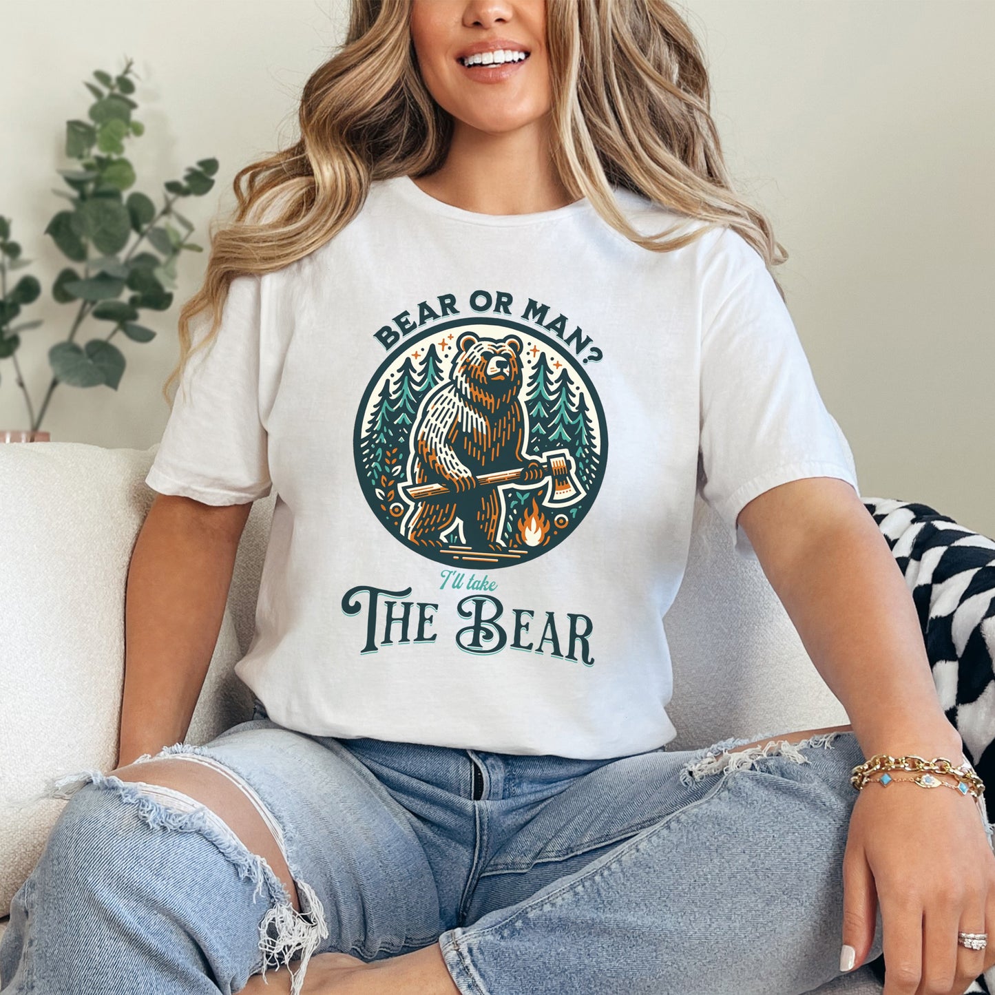 Bear or Man I'll Take The Bear T-Shirt